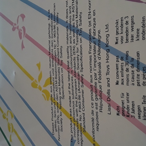 Lissi Doll from the 90s, new in box never displayed, excellent condition - Picture 4 of 9